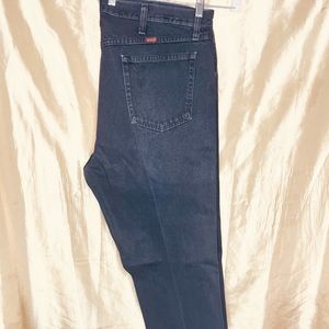 Rustler  Men Jeans Regular Fit Size 40*32  Black